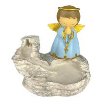 Incensário Cascata Anjo Da Guarda Em Resina 10 Cm Incensário Cascata Anjo Da Guarda Em Resina 10 Cm