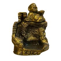 Incensário Cascata Buda da Prosperidade - 9,5x7cm Incensário Cascata Buda da Prosperidade - 9,5x7cm