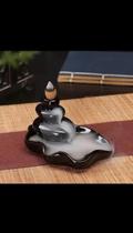 Incensário Cascata De Fumaça Yoga Zen Backflow 3 Quedas