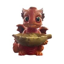 Incensário Cascata Dragão Bebê Cachoeira Fumaça de Resina Incensário Cascata Dragão Bebê Cachoeira Fumaça de Resina