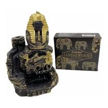 Incensário Cascata Faraó Egpcio 10 Cm + 10 Incensos Incensário Cascata Faraó Egpcio 10 Cm + 10 Incensos