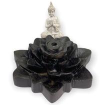 Incensário Cascata Flor de Lotus em Resina - Escolha o seu - Bialluz