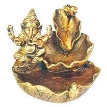 Incensário Cascata Folhas Ganesha 13061