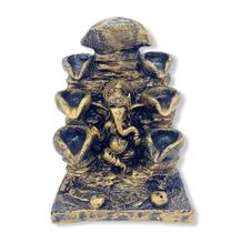 Incensario cascata ganesha 8 quedas dourado Incensario cascata ganesha 8 quedas dourado