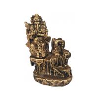 Incensário Cascata Ganesha Meditando 13503