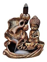 Incensario Cascata Gr. Flor Vertical Buda Menino