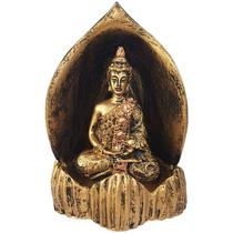 Incensário Cascata Gruta Buda Hindu ou Ganesha Zen Para Incenso Cone Backflow