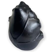 Incensário cascata Gruta Folha Buda ajoelhado preto e dourado 11 cm em resina - 47190 Incensário cascata Gruta Folha Buda ajoelhado preto e dourado 11 cm em resina - 47190