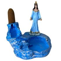 Incensário Cascata Iemanjá Umbanda + 10 Unidades Incenso Incensário Cascata Iemanjá Umbanda + 10 Unidades Incenso