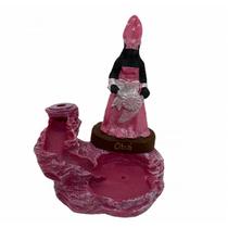 Incensário Cascata Obá Escultura em Resina 12 Cm