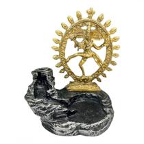 Incensário Cascata Parvath Shiva Buda Ganesha- Escolha a Cor