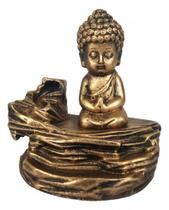 Incensario Cascata Pedra Buda menino Zen 2