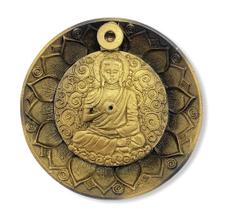 Incensario cascata prato buda dourado Incensario cascata prato buda dourado