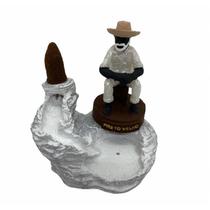 Incensário Cascata Preto Velho em Resina 12 Cm Incensário Cascata Preto Velho em Resina 12 Cm