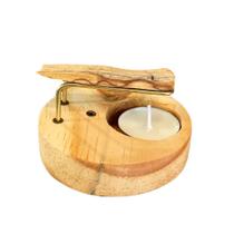 Incensário de Palo Santo - Lua Cheia para Rituais Místicos Incensário de Palo Santo - Lua Cheia para Rituais Místicos