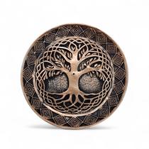 Incensário de Vareta Árvore da Vida Sagrada Bronze 10 cm