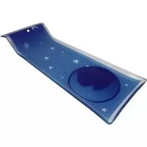 Incensário de vidro barra Régua Lua azul 24x8 cm - ASA