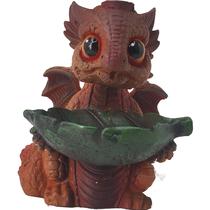 Incensário decoracao Cone Cascata Dragão Da Sorte Incensário decoracao Cone Cascata Dragão Da Sorte