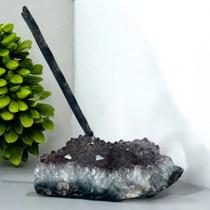 Incensário Drusa de Ametista