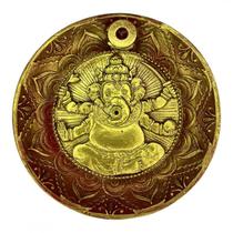 Incensário Duplo Prato Resina 12cm-Escolha Ganesha ou Buda