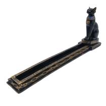 Incensário Egípcio Deusa Bastet - 10x25cm