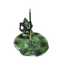 Incensário Ganesha Na Folha Ganesha 13576