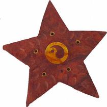Incensário Indiano Formato de Estrela 5 Pontas - Mana Om By Plat1