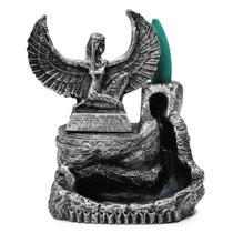 Incensário Isis Rocha Cascata Fumaça Invertida + 5 Incensos