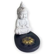 Incensário Mini Oval em Resina Meditação-Escolha o Modelo