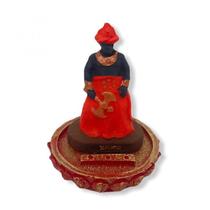 Incensário Orixá Xangô 3 Varetas 12Cm Resina-Escolha A Cor