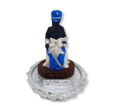 Incensario oxaguiã em resina 3 varetas base branca Incensario oxaguiã em resina 3 varetas base branca