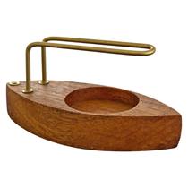 Incensário Palo Santo Madeira Metal Velas E Palo Santo Canoa Incensário Palo Santo Madeira Metal Velas E Palo Santo Canoa