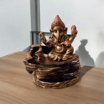 Incensario Porta Incenso Cascata Pedra Ganesha Zen 2