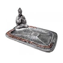 Incensário Pratinho Buda 13058 Prata