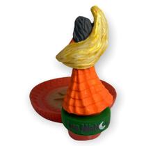 Incensario prato cigana laranja 12 cm em resina Incensario prato cigana laranja 12 cm em resina