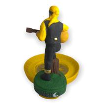 Incensario prato cigano amarelo 12 cm em resina Incensario prato cigano amarelo 12 cm em resina