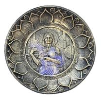 Incensário Prato de Orixás 12 cm em Resina Religiosos cor:MARIA MULAMBO