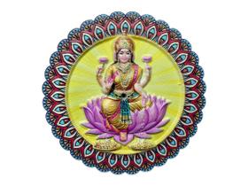 Incensário Redondo Mandala Imã Deuses Hindus Ganesha Parvati Várias Cores e Formas - MP Símbolos