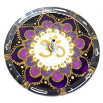 Incensário Redondo OM 9,5cm - Mandala de Luz