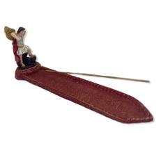 Incensário régua Arcanjo Miguel 24 cm Vermelho