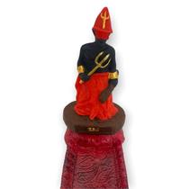Incensário Régua Exu Orixa 24 Cm Em Resina Incensário Régua Exu Orixa 24 Cm Em Resina