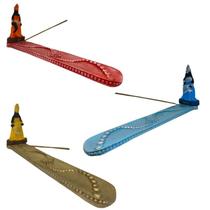 Incensário Régua Orixá Em Resina 24 Cm - Escolha A Cor Incensário Régua Orixá Em Resina 24 Cm - Escolha A Cor