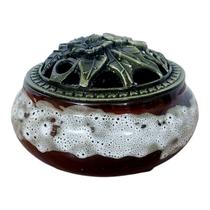INCENSARIO TURÍBULO METAL Porcelana 7 CM DEFUMADOR MESCLADO INCENSARIO TURÍBULO METAL Porcelana 7 CM DEFUMADOR MESCLADO