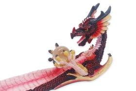 Incensário Vareta Dragão Mágico com Bola de Cristal Vermelho