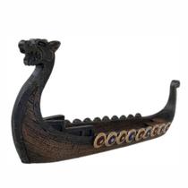 Incensário viking canoa porta incenso. - Shop Everest