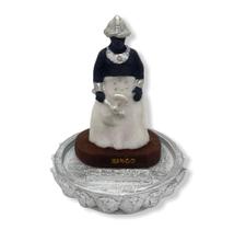 Incensario xango ayra em resina 3 varetas cor branco Incensario xango ayra em resina 3 varetas cor branco