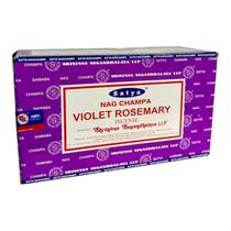 Incenso Alecrim Massala Violet Rosemary Satya 12 Cxs 12 Var