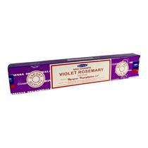 Incenso Alecrim Massala Violet Rosemary Satya Caixa 12 C