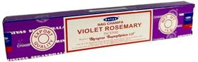 Incenso Alecrim Massala Violet Rosemary Satya Caixa 12 C