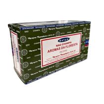 Incenso Aromas Da Floresta Massala Satya 12 Cxs 12 Varetas Incenso Aromas Da Floresta Massala Satya 12 Cxs 12 Varetas